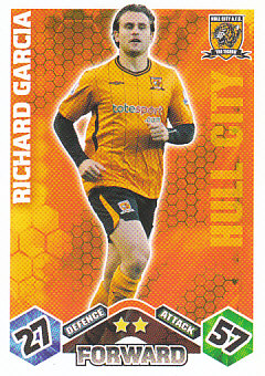 Richard Garcia Hull City 2009/10 Topps Match Attax #EX25